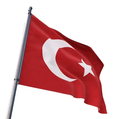 Türk Bayrağı 70x105 cm (Kancalı)