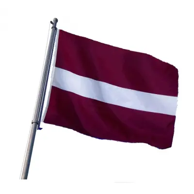 Letonya Bayrakları