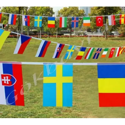 Ülke Bayrakları- Rachel Kumaş (20x30 cm)