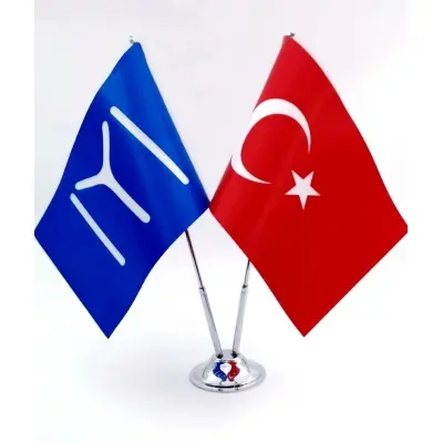 Türk-Kayıboyu Masa Bayrağı