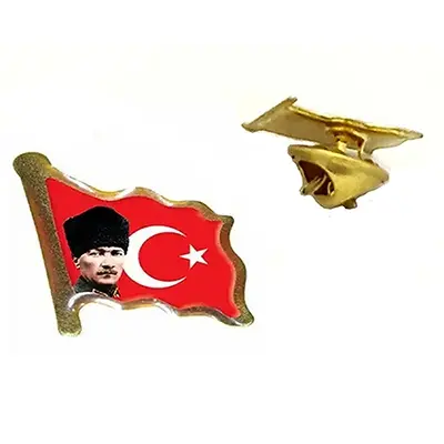 Kalpaklı Atatürk  Rozeti (30'lu)