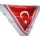 Türk Bayrağı-Üçgen Flama 45x40 CM