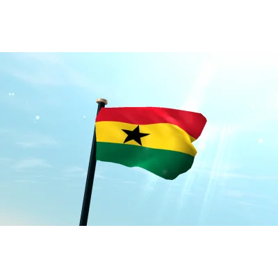 Gana Devlet Gönder Bayrağı 70x105