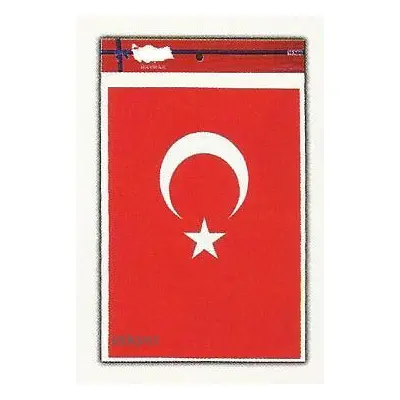 Laser Sticker Bayrak 25x35 cm (10'lu) 