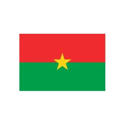 Burkina Faso Masa Bayrağı