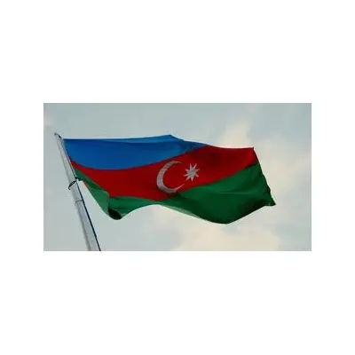 Azerbaycan Bayrağı (50x75 cm)
