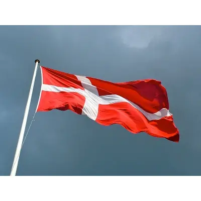 Danimarka Devleti Gönder Bayrağı 100x150
