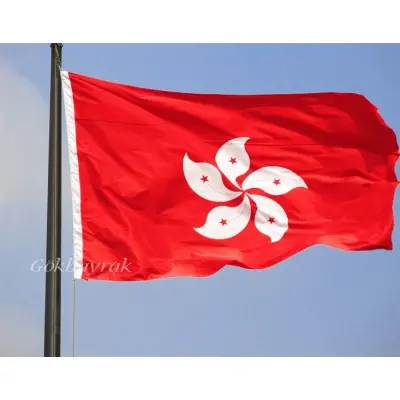 Hong Kong Gönder Bayrağı 70x105