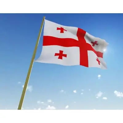 Gürcistan Bayrağı (50x75 cm)