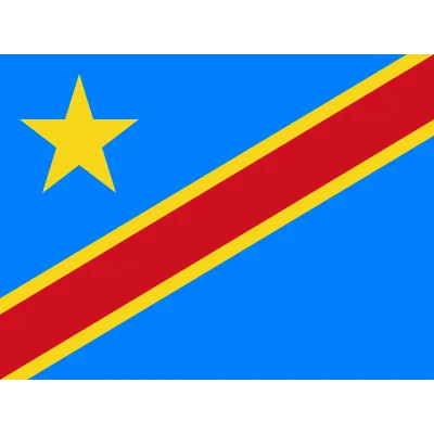 Congo Demokratik Cumhuriyet Masa Bayrağı