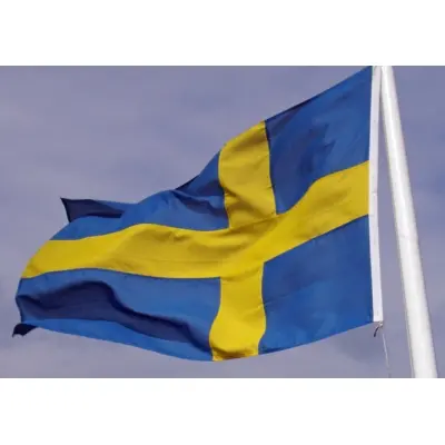 İsveç Devleti Gönder Bayrağı 100x150