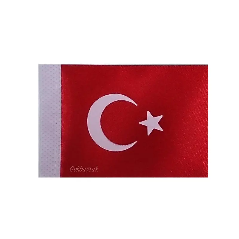 Turk Bayragi Mini Arma Baski