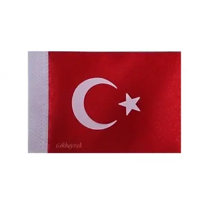 Türk bayrağı-Mini Arma (Baskı-YIKANMAZ) 