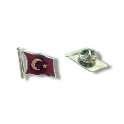 Krom Bayrak Rozet Dalgalı (30'lu)