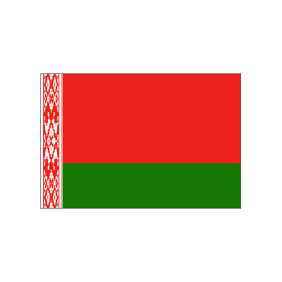 Belarus Bayrağı (30x45 cm)